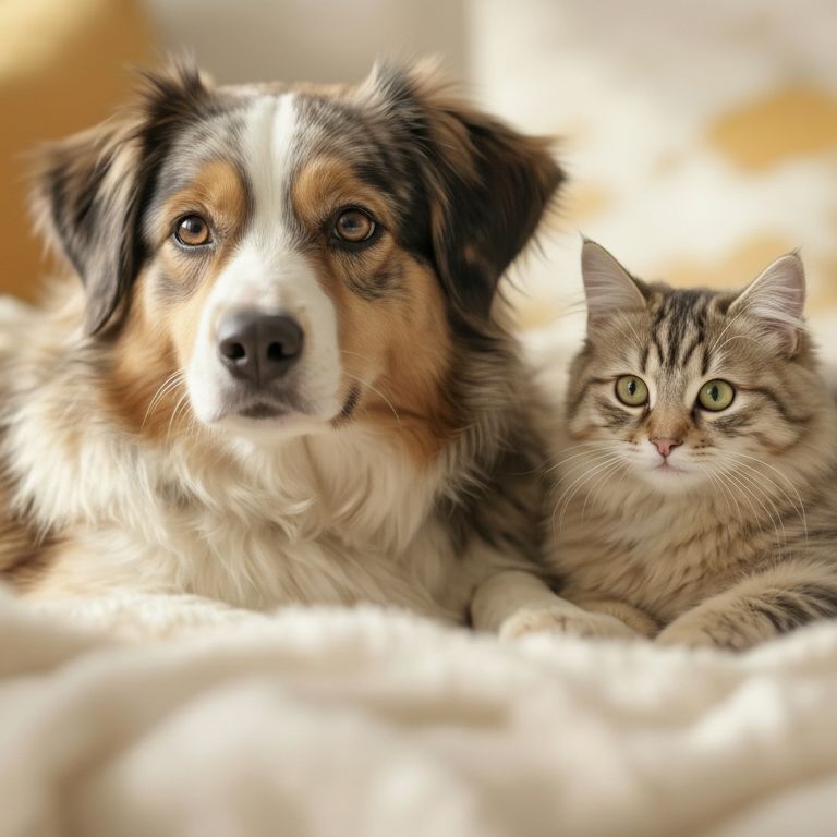 Entspannter Hund und Katze, Osteopathie Soest