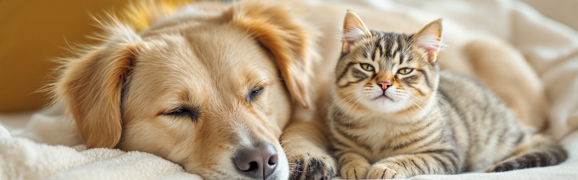 Wohlbefinden für Hund und Katze